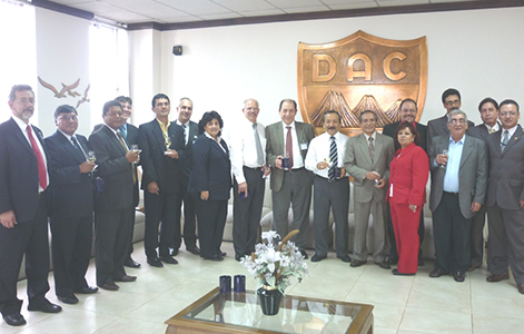 Eleventh ICAO Civil Aviation Training Centers Directors Meeting (CIAC/ 11) Quito Ecuador November 2011 With Latin American Civil Aviation Training Centers Directors at Escuela T�cnica de Aviaci�n Civil (ETAC) in Quito Peruvian CATC Director